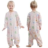 【Le meilleur design】：Lorsque les enfants se réveillent, les pieds peuvent bouger. Il y a beaucoup d'espace pour les pieds la nuit. Remplacez les couvertures amples par des pyjamas au design révolutionnaire