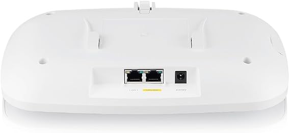 Zyxel WiFI 7 Wireless MultiGig Pro Access Point | 2 x 2.5Gb Ethernet | Tri-Band Operation | Mesh and PTP Bridge | Cloud, App, Direct or Controller Management | POE+ | 1 Yr Nebula Pro | WBE530