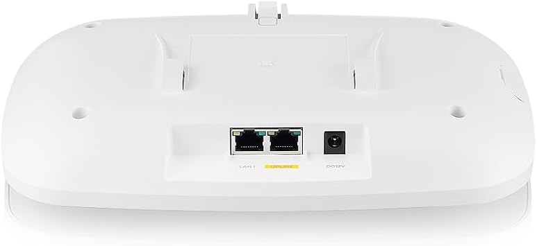 Zyxel WiFI 7 Wireless MultiGig Pro Access Point | 2 x 2.5Gb Ethernet | Tri-Band Operation | Mesh and PTP Bridge | Cloud, App, Direct or Controller Management | POE+ | 1 Yr Nebula Pro | WBE530