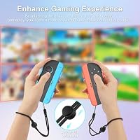 Gamorek Switch 2 Sports Accessories Bundle Compatible with Nintendo Switch 2 Console & Joy-con, Family Sports Party Pack Accessories Kit(Only fit Switch 2) – Ansicht 4