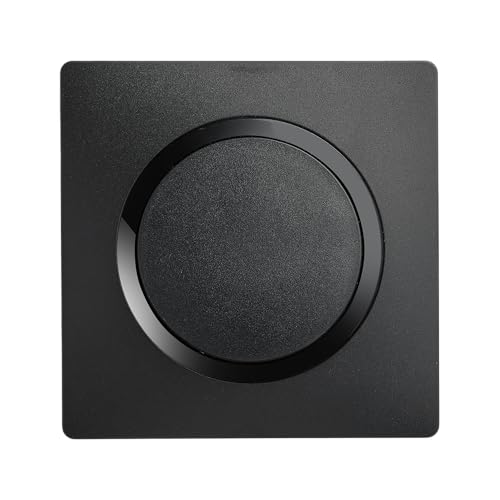 DEBFLEX - Casual Evo - Interrupteur Va et Vient Complet - Interrupteur Mural Avec Plaque de Finition - Design Sobre - Facile à Installer - ABS - Installation...