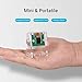 immagine 5LABISTS Raspberry Pi Camera Module B01, 5M 1080P Risoluzione per Raspberry Pi 4, Pi 3, Pi 2, RPi Camera Set con Custodia Protettiva, 2 Cavi di Nastro (10cm &15cm)