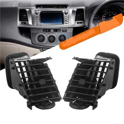 Grille d'aération avant Hilux Vigo sortie de ventilation centrale auto 2004-2015