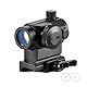 ESSLNB Red Dot Sight Airsoft rot und grün 4 Absehen 5 Helligkeitseinstellungen Zielfernrohr mit 20mm/22mm Picatinny Rail Mount Multi-Coated Linse für die Jagd Airsoft Schießen