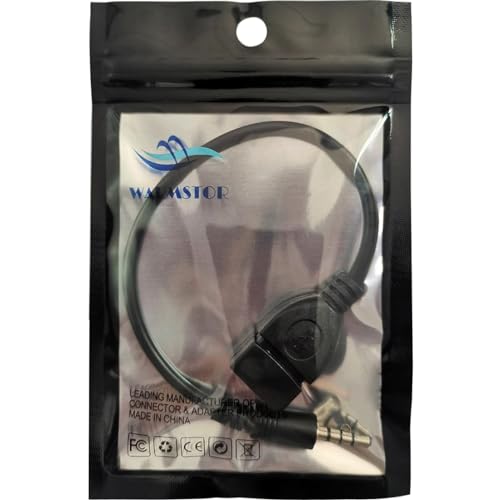 Warmstor 3.5mm (1/8 inch) AUX Audio Plug Male to USB 2.0 Female OTG Adapter Converter Cable for Playing Music with U-Disk in Your Car