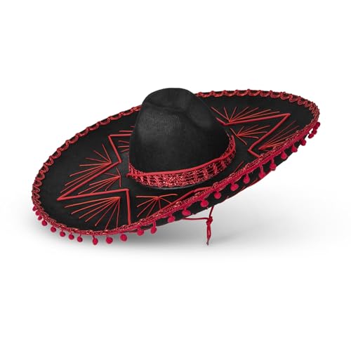 Dress Up America Sombrero Hat for Kids and Adults - Traditional Fiesta Costume Hats (Adults)