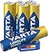 Produktbild VARTA Batterien AAA, 6 Stück, Longlife Power, Alkaline, 1,5V, ideal für Spielzeug, Funkmaus, Taschenlampen, Verpackung zu 90% recycelt, Made in Germany