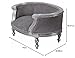 Hundebett Barock Silber Grau Hundesofa Small Katzenbett cat700e19 Palazzo Exclusiv