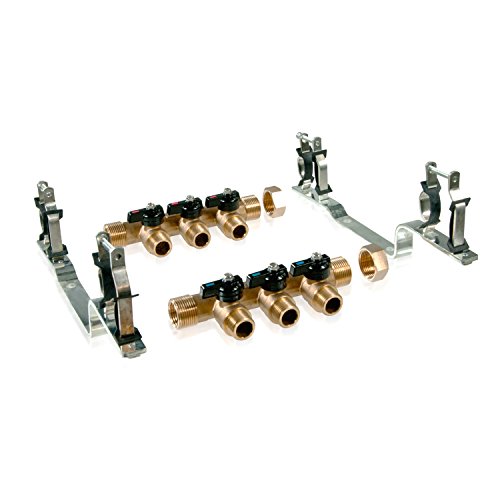 Kit collecteur radiateur à 3 voies pour réguler le chauffage de maison