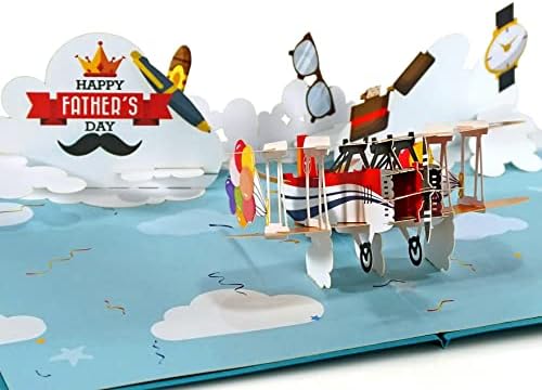CUTPOPUP Fathers Day Card, Birthday Cards for Men, 3d Greeting, Pop Up Card for Him Brother Husband Son Dad (Base Ball) US8-OC208UK