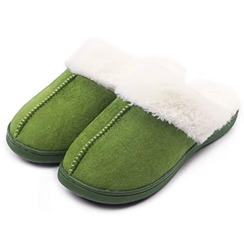 Caramella Bubble Women Slippers House Shoes : Fuzzy Fur Memory Foam Non Slip Slipper - Indoor Outdoor Ladies Maternity Home Slide