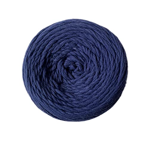 Image of Crochet Now 100% Cotton Yarn 8 Ply (100 Grams) goes with 5-6mm Hooks (Navy Blue)