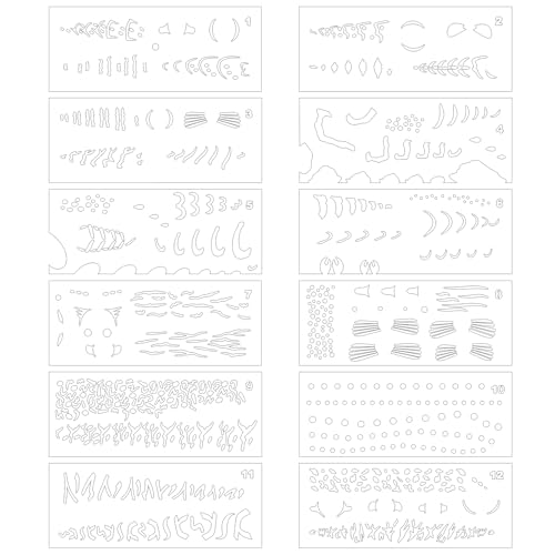 ForraFun Reusable Lure Stencil Kit