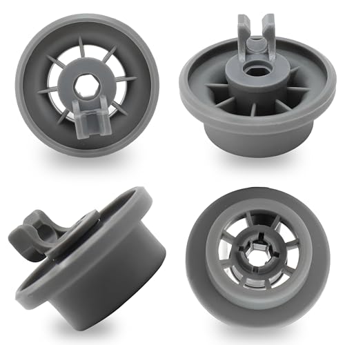 PartsBroz 165314 Dishwasher Wheels Lower Rack Replacement -