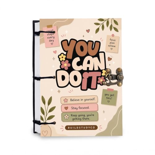 Image of You Can Diary Notebook 7x5 Inch 160 Pages Unruled Journal for Notes