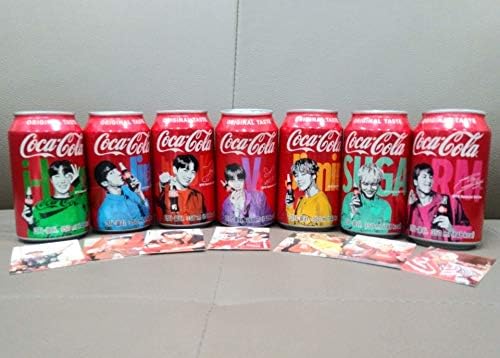 Amazon 防弾少年団 Bts コカ コーラ 缶７本セット 全メンバーセット トレカ付き ３日以内到着 アイドル 芸能人グッズ 通販