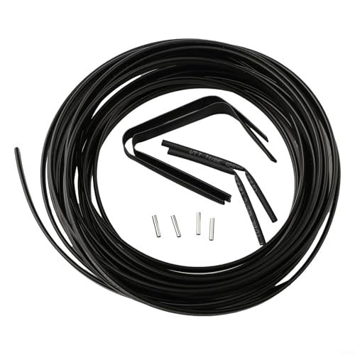 Cavo riscaldante antigelo per tetto, autoregolante, per riscaldamento elettrico, protezione per tubi dell'acqua, protezione antigelo, grondaia, grondaia, sistema di fusione della neve, nessun