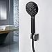 Bathroom shower, shower head, Shower Heads with Handheld Spray Combo, shower head with handheld, Matte Black Handheld Showerhead with Showerhead Holder Bracket Hose Bathroom Tools