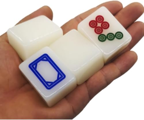 Mahjong Set Game Set 144 fichas con caja miniatura 4