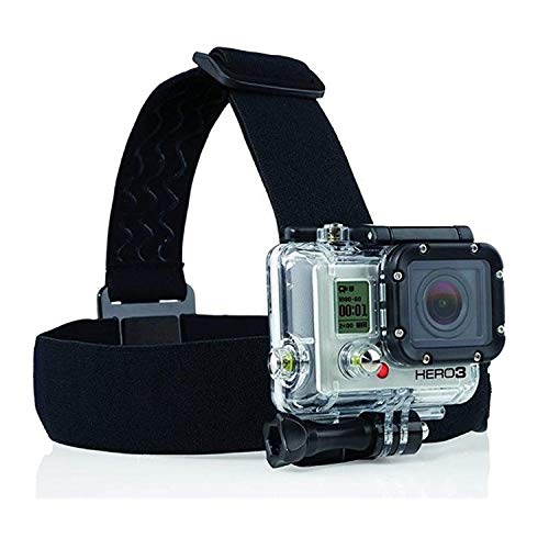 Navitech 9 in 1 Action Camera Accessory Combo Kit and Rugged Blue Storage Case Compatible with VIVITAR DVR786HD Action Camcorder