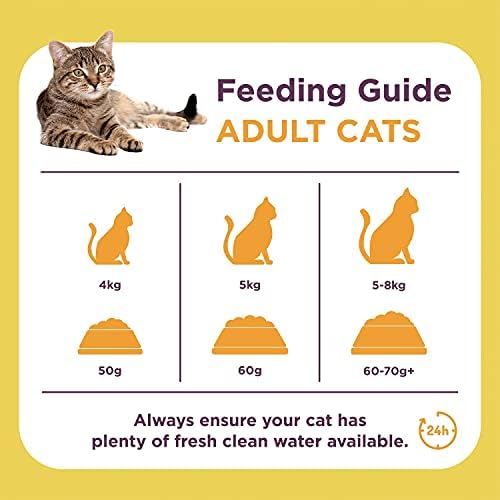 Burgess Adult Cat Food British Chicken and Duck - 1.5 kg, Brown