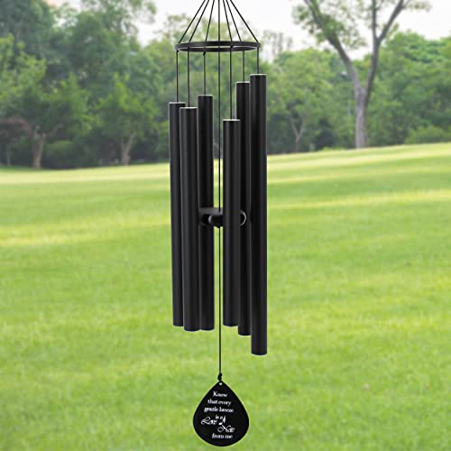 Sympathy Wind Chimes for Outside Large Deep Tone,38'' Memorial Wind ChimesTuned Soothing Tones for Garden Patio Home Decor,Windchimes in Memory of Mom Father Grandma