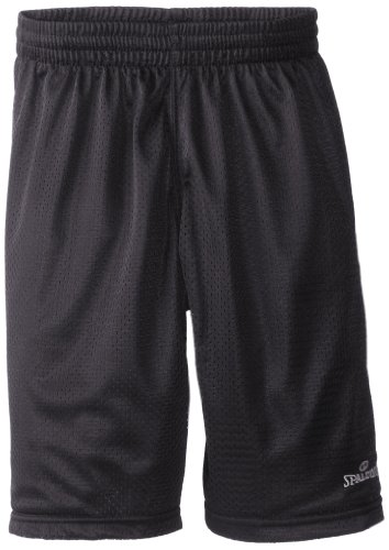 Spalding Big Boys' Mesh Short, Graphite Old, 10/12