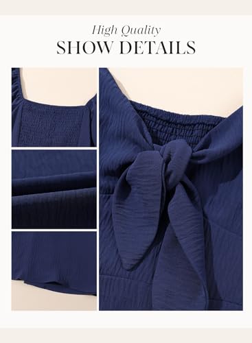 Image of Dokotoo Womens Dresses 2026 Spring Summer Deep V Neck Elegant Cocktail Bow tie Mini Dress S-XL