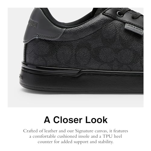 Image of Coach mens Lowline Signature Low Top