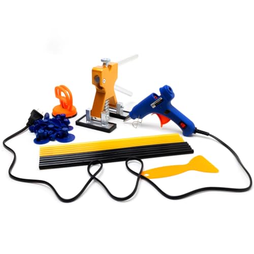 NYSDH 32 PCS Car Paintless Dent Repair Damage Remover Tool Lifter Dint Hail Puller Kit