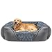 JOEJOY Hundebett Grosse Hunde, Hundekorb Waschbar, 89x63x23cm