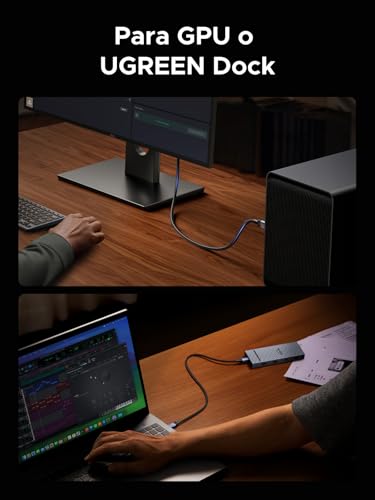 UGREEN 240W USB C to USB C Cable for Thunderbolt 4/3, USB4 40Gbps, 3.3ft - image 8