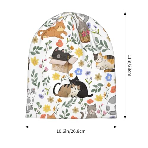 Gorro Beanie Skull de doble capa para mujer y hombre miniatura 4