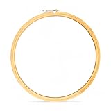 10 INCH Embroidery Wooden Hoop(5 PLY, Pack of 1),Wooden Hoop Ring for Embroidery Kit,Wooden Embroidery Hoop Ring Frame,Wooden Frames for Craft Hoop Frame,Mini Wooden Hoop,Hand Embroidery Frame Wooden