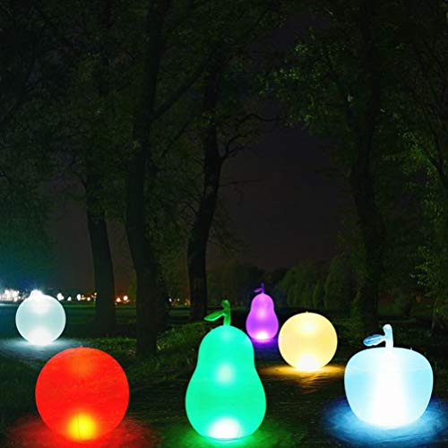 BESPORTBLE Luzes flutuantes de Piscina, Bola de Piscina, Impermeável, Luz Noturna, Controle Remoto p