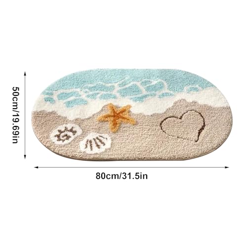 Tapis de bain antidérapant absorbant pour éliminer les risques de glissade