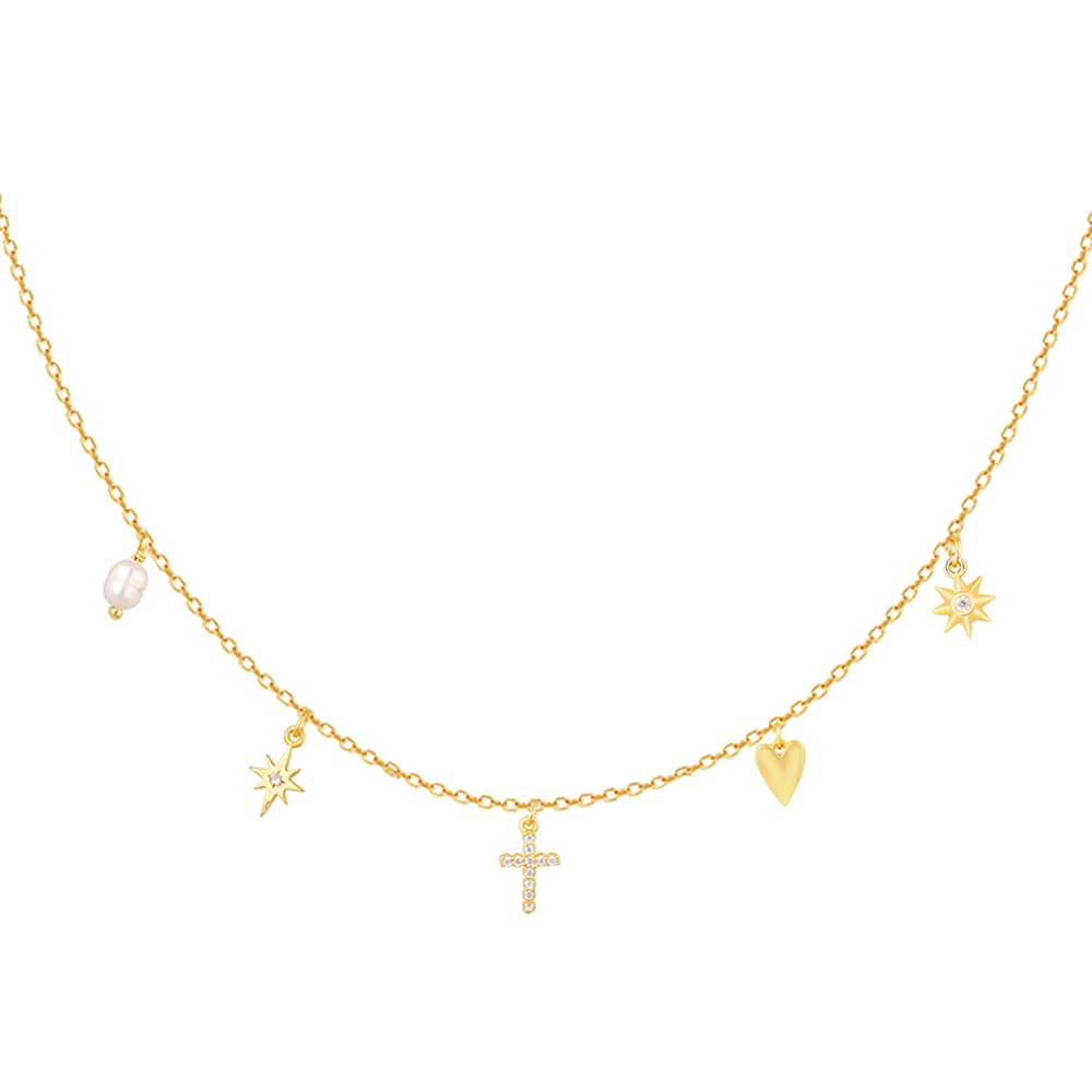 GIVA 925 Silver Golden Symphony Necklace| Necklace to Gift Women & Girls | With Certificate of Authenticity and 925 Stamp | 6 Months Warranty* (B0CF9LV2VF) Amazon Price History, Amazon Price Tracker