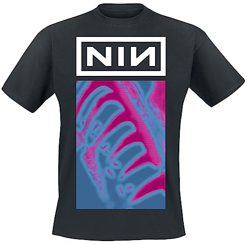 Nine Inch Nails Pretty Hate Machine Hombre Camiseta Negro L 100% algodón Regular