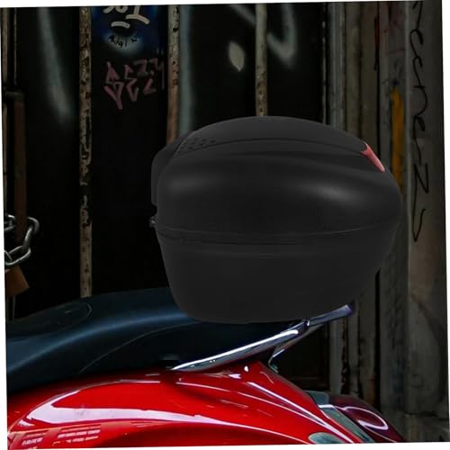 Top case moto scooter électrique 24l noir étanche et réfléchissant - 4