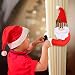 Abrazaderas Cortinas (2 Piezas) Cuerda Cortina Figuritas de Navidad Papá Noel y...
