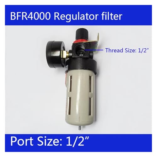 Unité de traitement de source pneumatique avec double cadran Psi kgf cm2