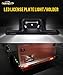 Partsam LED License Plate Light Waterproof 12V DC License Tag Light with Holder Drainage Hole Steel Bracket Mount ABS Housing PC Lens for Trailer Truck Pickup UTV ATV RV Boat 12V DOT Compliant