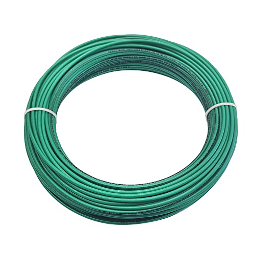 Paladin 10 AWG Gauge Insulated Stranded Copper THHN/THWN-2 Building Wire - 600 Volts Residential, Commercial, Industrial UL Listed (10 Feet, Green)