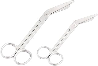 AAProTools 2Pcs Stainless Steel Bandage Scissors Bandage Lister Scissors 5.5