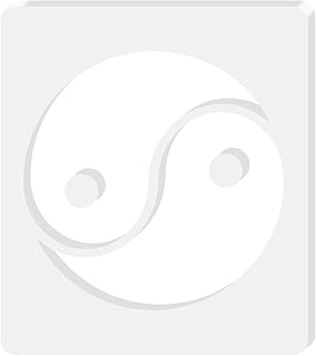 Yin Yang Router Templates, Clear Acrylic Templates for Woodworking, Cross Router Inlay Templates, Woodworking Router Guide Tool for DIY Craft