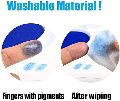 9Pcs Multicolors Baby Ink Pad For Baby Footprints Handprints Fingerprints Kit, Perfect Keep Baby Memory Family Memory Gift #TOP6