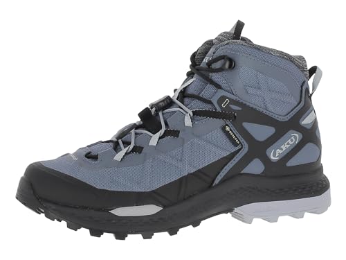 Image of AKU Women's Rocket Mid Dfs GTX W's Hiking Shoes, Avio Light Grey, 5.5 UK