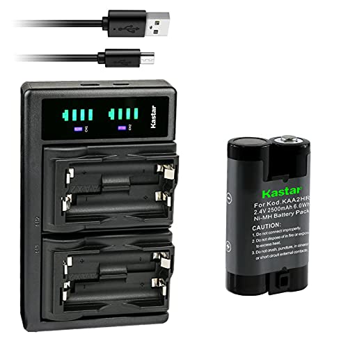 Kastar 1-Pack Battery And Ltd2 Usb Charger Compatible With Kodak Easyshare Z700, Z710, Z740, Z885, Z980, Zd710 Zoom, C1013, C300, C310, C315, C330, C340, C360, C433, C433 Zoom, C503, C513, C530 Camera #TOP18
