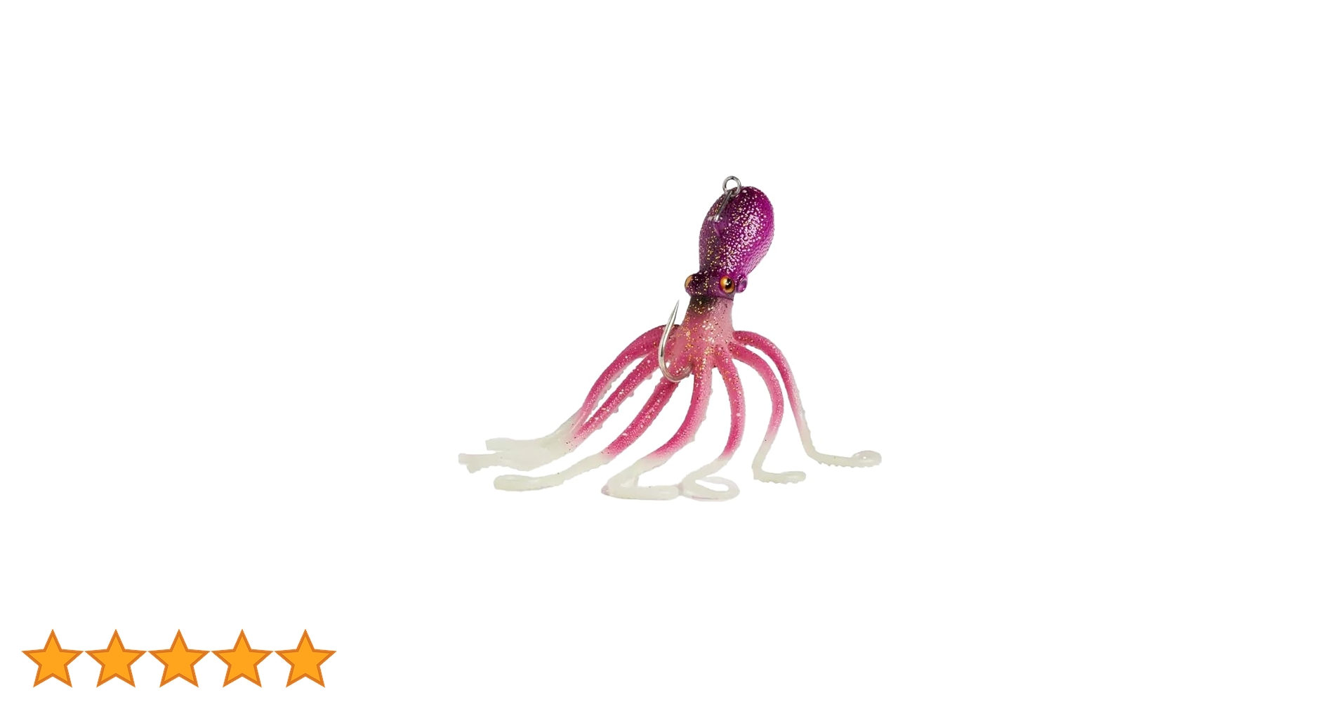 Amazon | Savage Gear - 3D オクトパス 3 1/4インチ パープル グロー