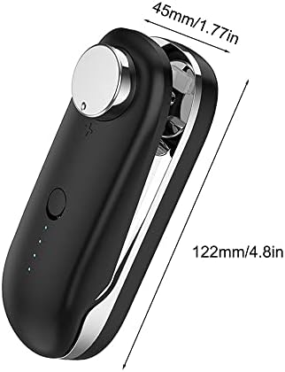Mini Bag Sealer,2 in 1 USB Rechargeable Heat Vacuum Sealer & Cutter Portable Sealing Machine for Plastic Bags Storage Snack Cookies Fresh